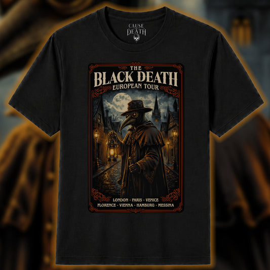 The Black Death European Tour T-Shirt